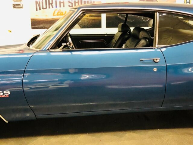 1971 Blue Chevrolet Chevelle --