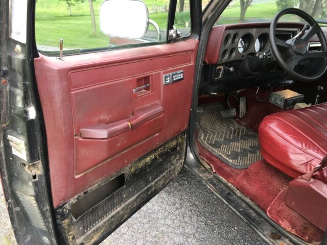1988 Black Chevrolet C/K Pickup 3500 Crew Cab Pickup
