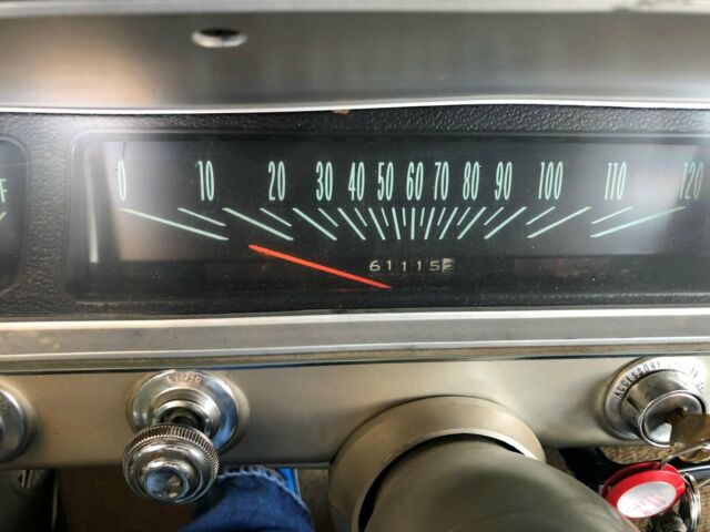 1967 Green Chevrolet Nova Sedan