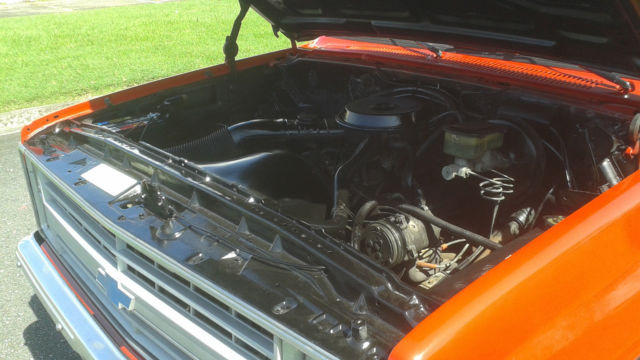 1985 Red Chevrolet C-10 Pickup