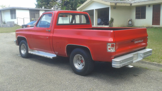 1985 Red Chevrolet C-10 Pickup