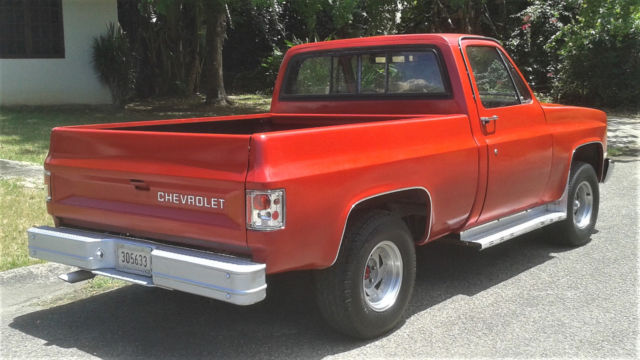 1985 Red Chevrolet C-10 Pickup