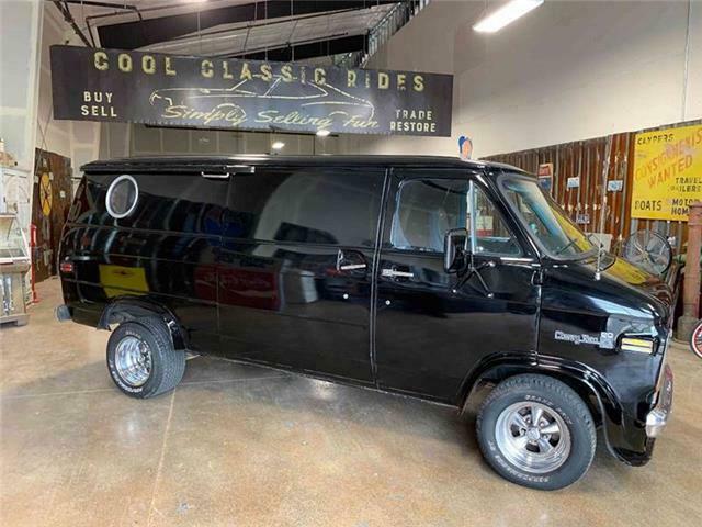 1977 Black Chevrolet Other Conversion Van