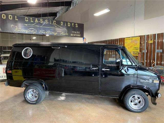 1977 Black Chevrolet Other Conversion Van