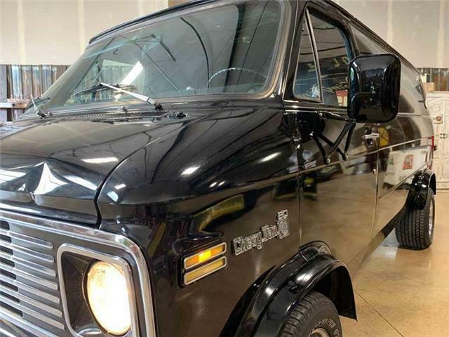 1977 Black Chevrolet Other Conversion Van