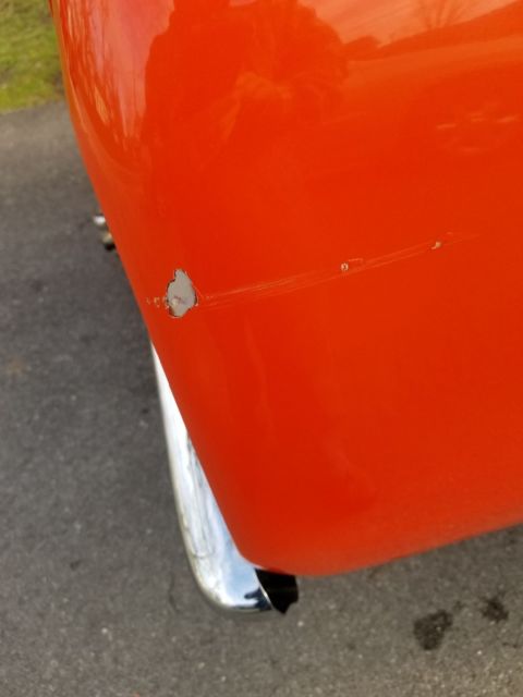 1972 Orange Chevrolet C-10