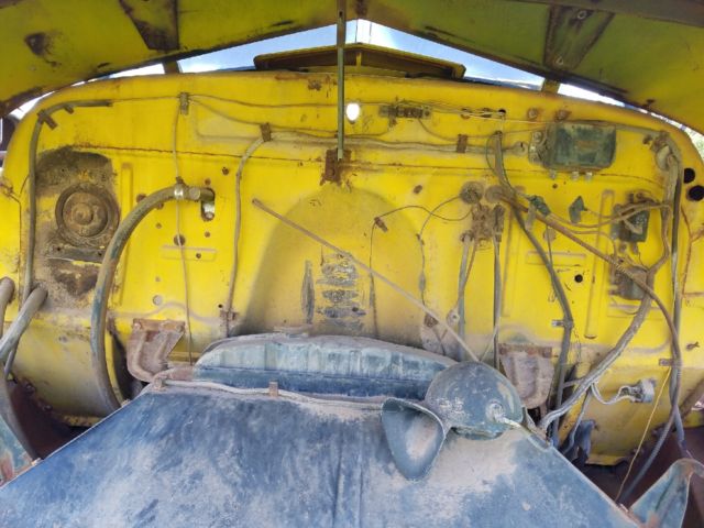 1953 Yellow Chevrolet COE