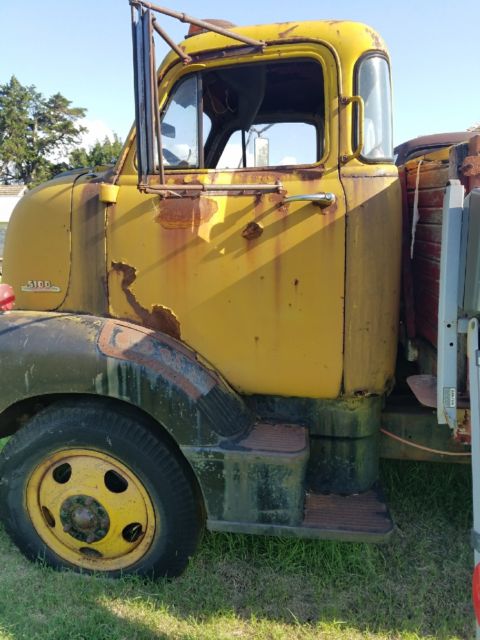 1953 Yellow Chevrolet COE