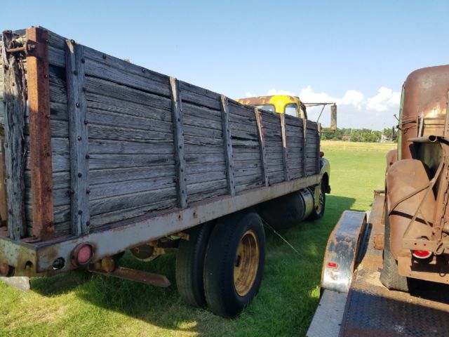 1953 Yellow Chevrolet COE