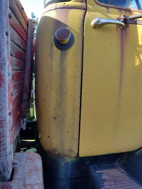 1953 Yellow Chevrolet COE