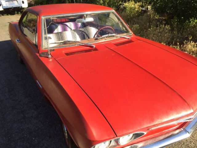 1965 Burgundy Chevrolet Corvair