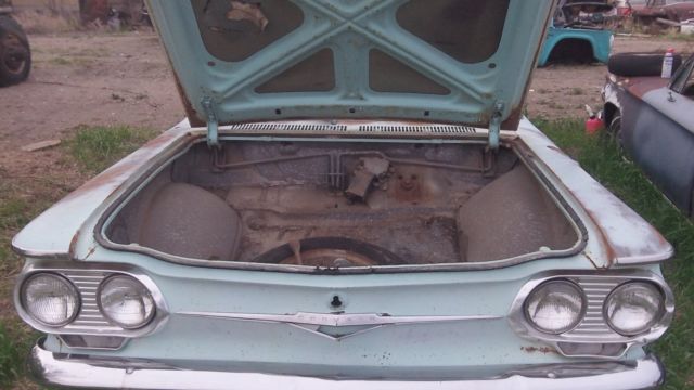 1961 Green Chevrolet Corvair Wagon