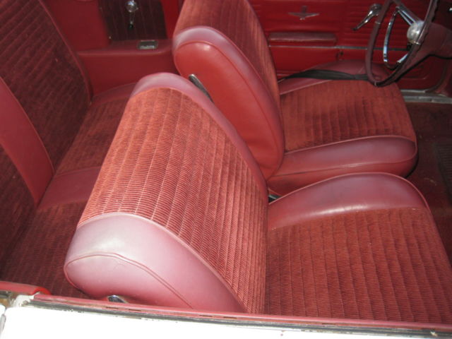 1964 white Chevrolet Corvair Convertible