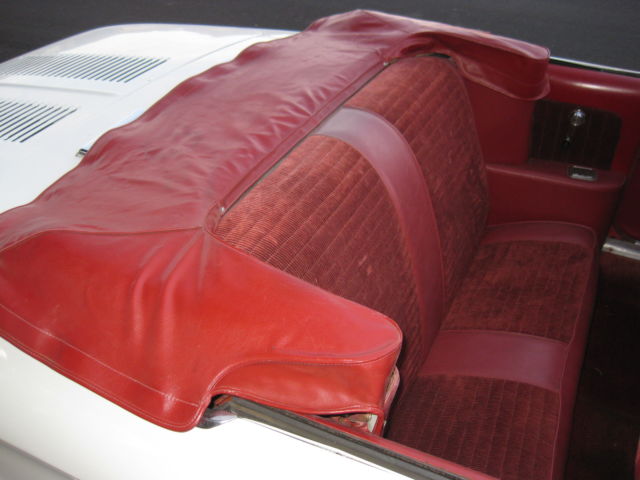 1964 white Chevrolet Corvair Convertible