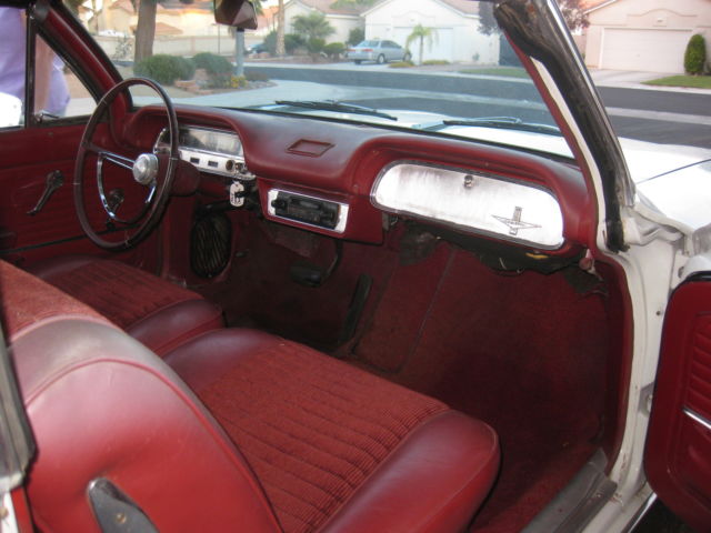 1964 white Chevrolet Corvair Convertible