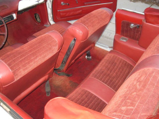 1964 white Chevrolet Corvair Convertible