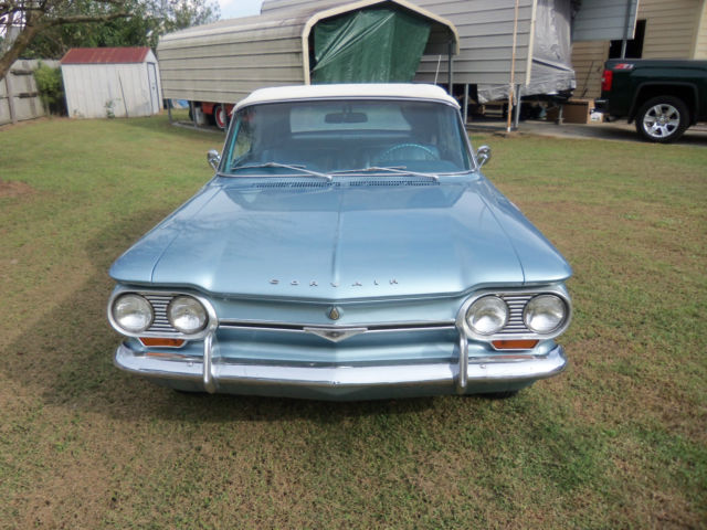 1964 Red Chevrolet Corvair Convertible