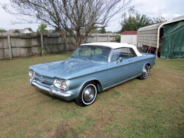 1964 Red Chevrolet Corvair Convertible