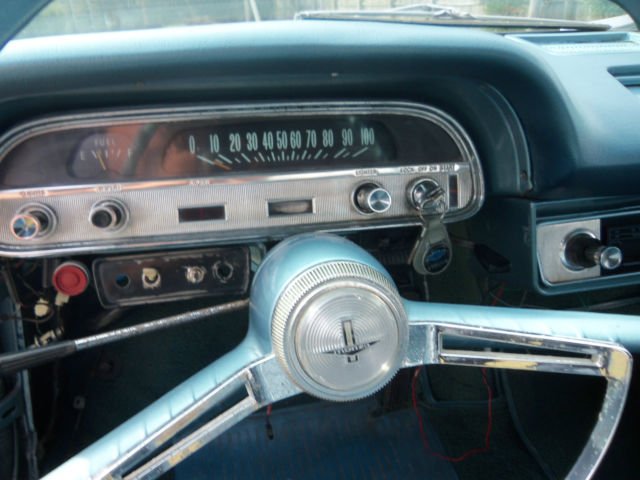 1964 Red Chevrolet Corvair Convertible