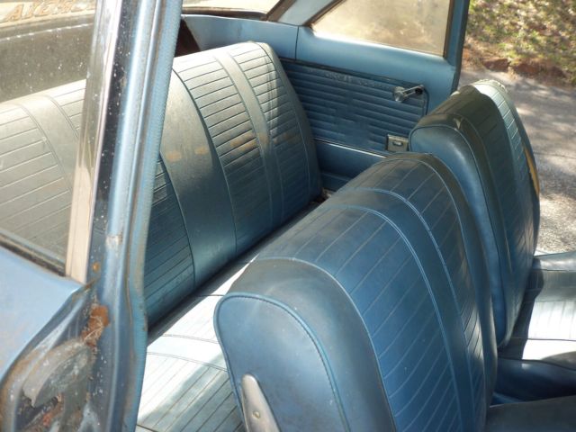 1964 Blue Chevrolet Corvair Coupe