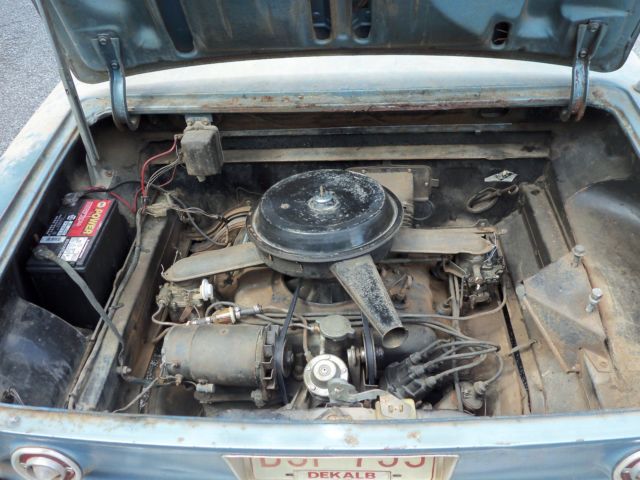 1964 Blue Chevrolet Corvair Coupe