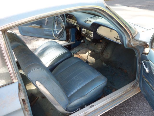 1964 Blue Chevrolet Corvair Coupe