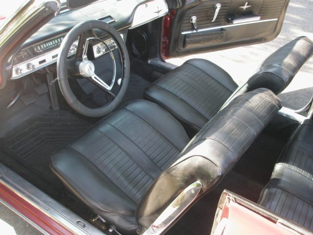 1964 Metallic Burgandy Chevrolet Corvair Convertible