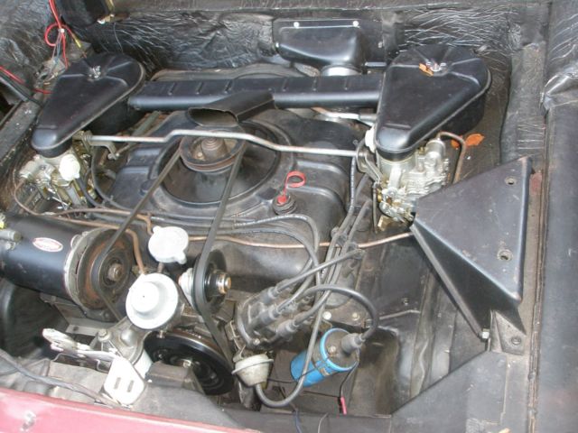 1964 Metallic Burgandy Chevrolet Corvair Convertible
