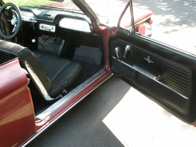 1964 Metallic Burgandy Chevrolet Corvair Convertible