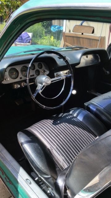 1963 Green Chevrolet Corvair Coupe