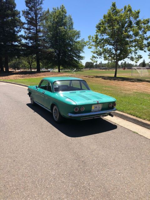 1963 Green Chevrolet Corvair Coupe