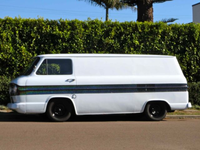 1961 Custom / Flat White / Multi Chevrolet Corvair Van Camper