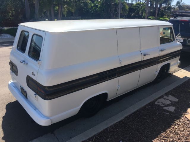 1961 Custom / Flat White / Multi Chevrolet Corvair Van Camper
