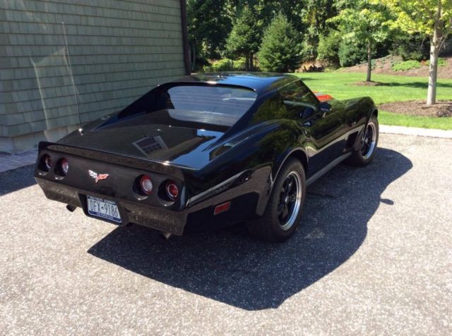 1977 Black Chevrolet Corvette T tops