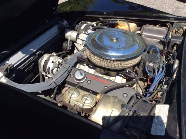 1977 Black Chevrolet Corvette T tops