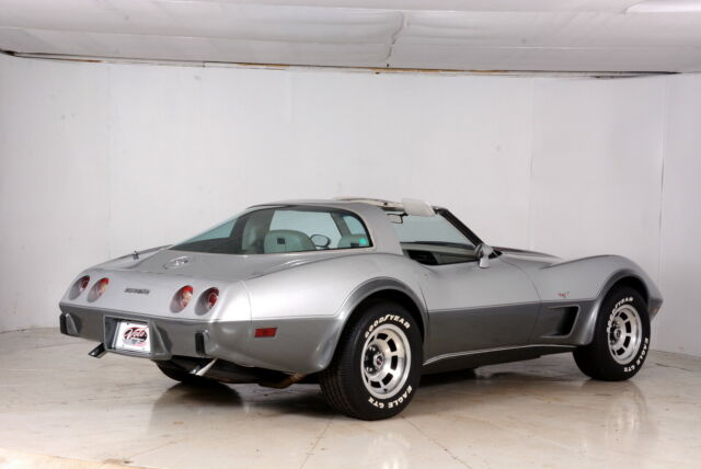 1978 Silver and Gray Chevrolet Corvette