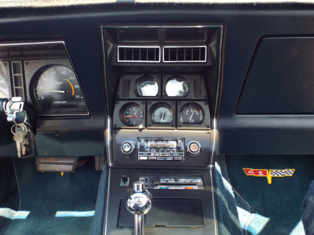 1979 2008 GM Color (Polar Blue) Chevrolet Corvette Coupe w/T-Tops (2 sets)