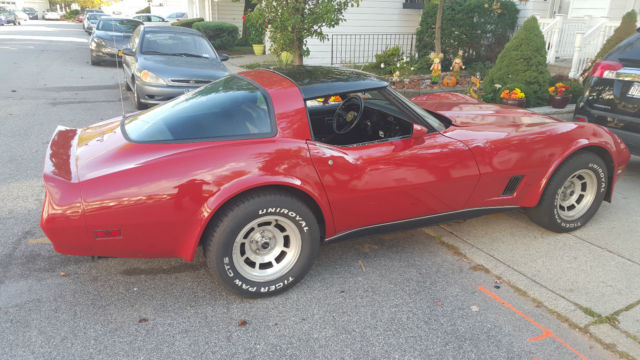 1980 Candy Apple Red Chevrolet Corvette T Tops