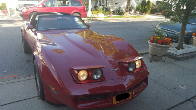 1980 Candy Apple Red Chevrolet Corvette T Tops