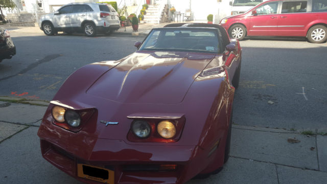 1980 Candy Apple Red Chevrolet Corvette T Tops