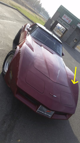 1981 Red Chevrolet Corvette T Tops