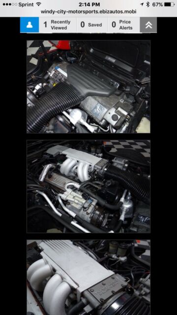 1990 Red Chevrolet Corvette