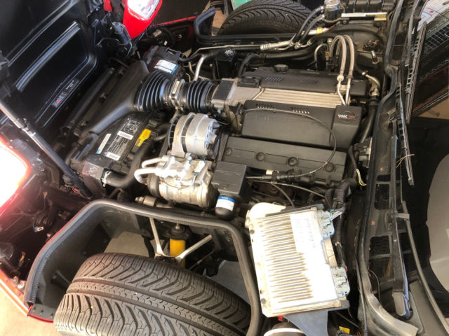 1994 Red Chevrolet Corvette Coupe