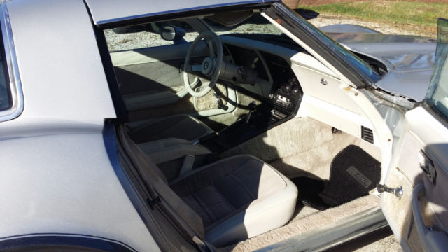 1978 Silver Chevrolet Corvette Coupe