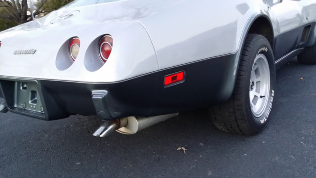 1978 Silver Chevrolet Corvette Coupe