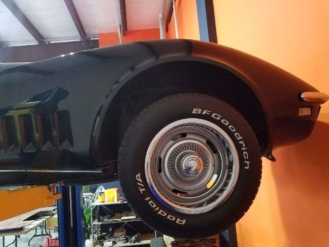 1968 Black Chevrolet Corvette Convertible