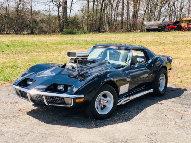 1970 Black Chevrolet Corvette Coupe
