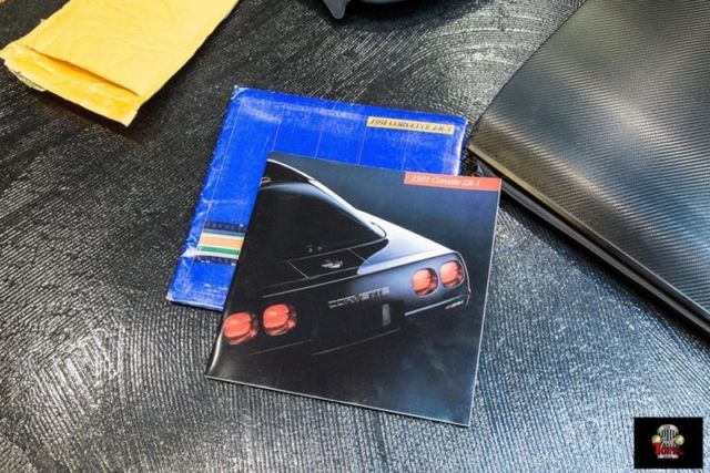 1991 Black Chevrolet Corvette Hatchback