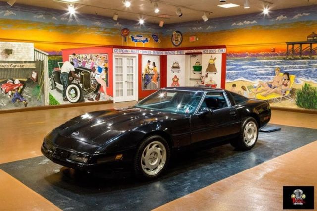 1991 Black Chevrolet Corvette Hatchback
