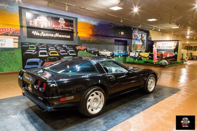 1991 Black Chevrolet Corvette Hatchback
